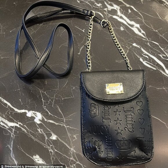 Juicy Couture Cellie Purse Crossbody Black - Picture 13 of 16